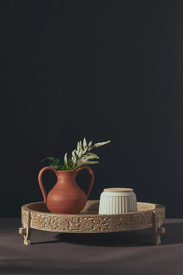 Handcarved Kiri Tray | Anthropologie (US)