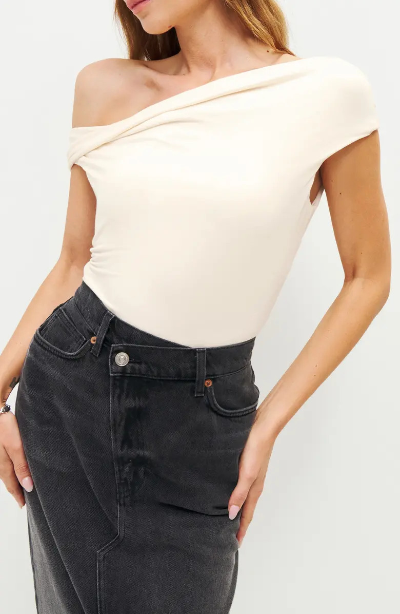 Cello One-Shoulder Knit Top | Nordstrom