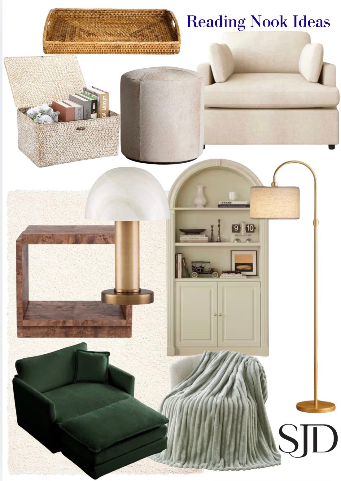 Reading Nook Ideas
The coziest corner of the house starts with an oversized chair, warm lighting, a soft throw, and a little side table for coffee = the ultimate reading nook. #readingnook #cozyhome #homedecor

#LTKHome #LTKOver40