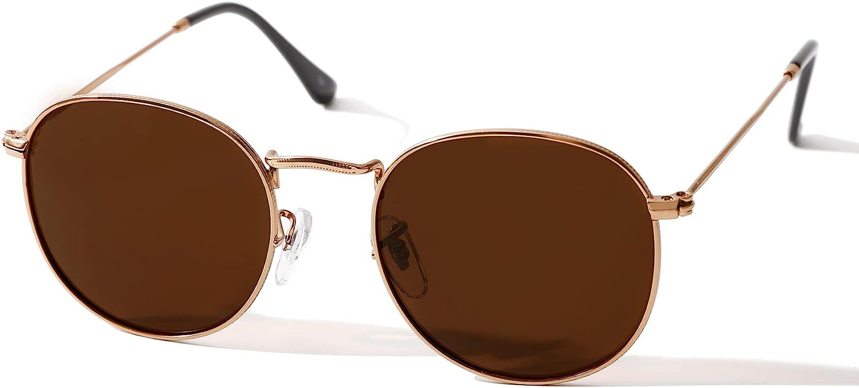 TIJN Square Polarized Sunglasses for Women Men Tinted Oversized UV400 Protection Sun Glasses Large M | Amazon (US)