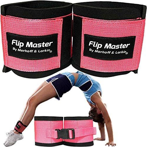 Flip Master Ankle Straps Tumbling Trainer | Gymnastics & Cheerleading Equipment For Back Flip/Tuc... | Amazon (US)