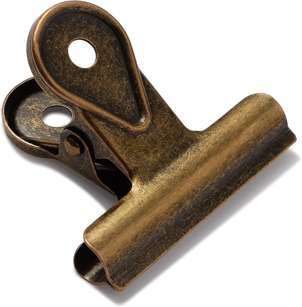 SIAMESE Bulldog Clips, 4 Pcs Binder Clips, Chip Clips Food Snack Bag Clips, Office Kitchen Storag... | Amazon (US)