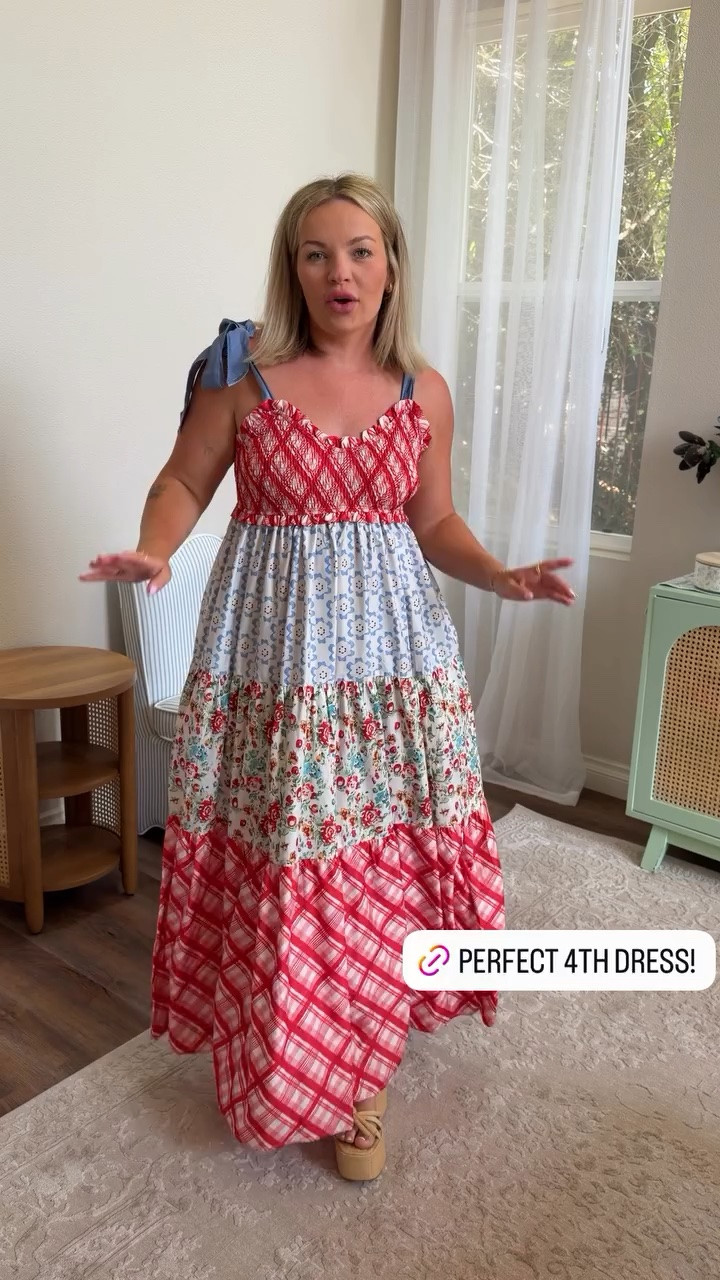 Perfect sundress for Fourth of July!!

#LTKSeasonal #LTKMidsize