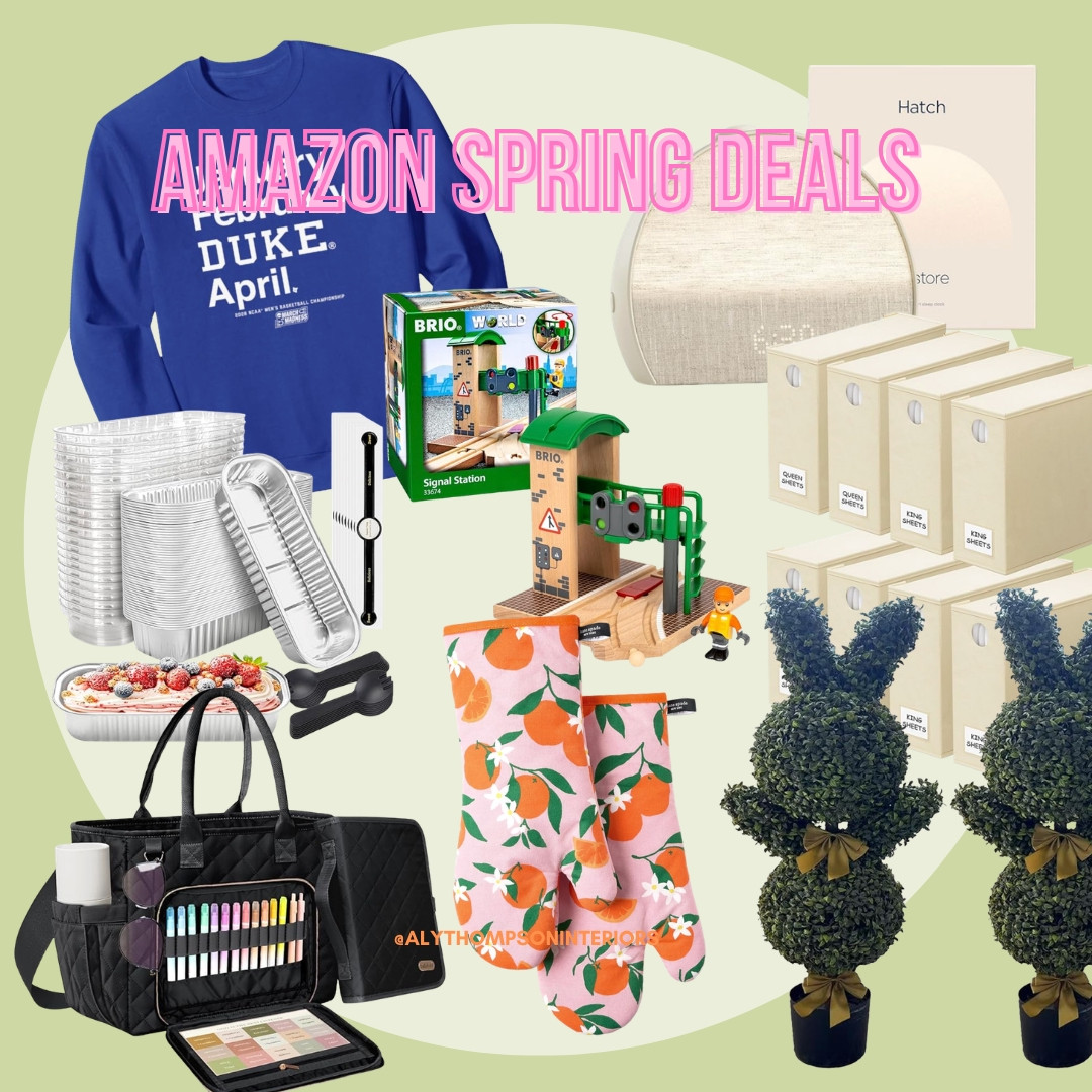 Amazon Spring Deals | March Madness | Home Organization | Cooking | Bunny Topiaries | Hatch Restore 

 #LTKSeasonal #LTKHome #LTKSaleAlert