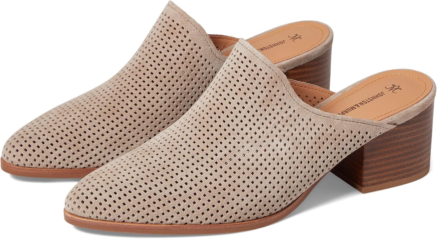 Johnston & Murphy Women's Trista Perfed Mule | Amazon (US)