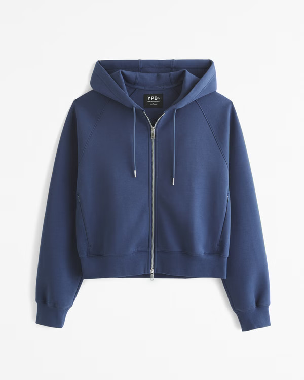 Women's YPB neoKNIT MAX Full-Zip Hoodie | Women's Tops | Abercrombie.com | Abercrombie & Fitch (US)