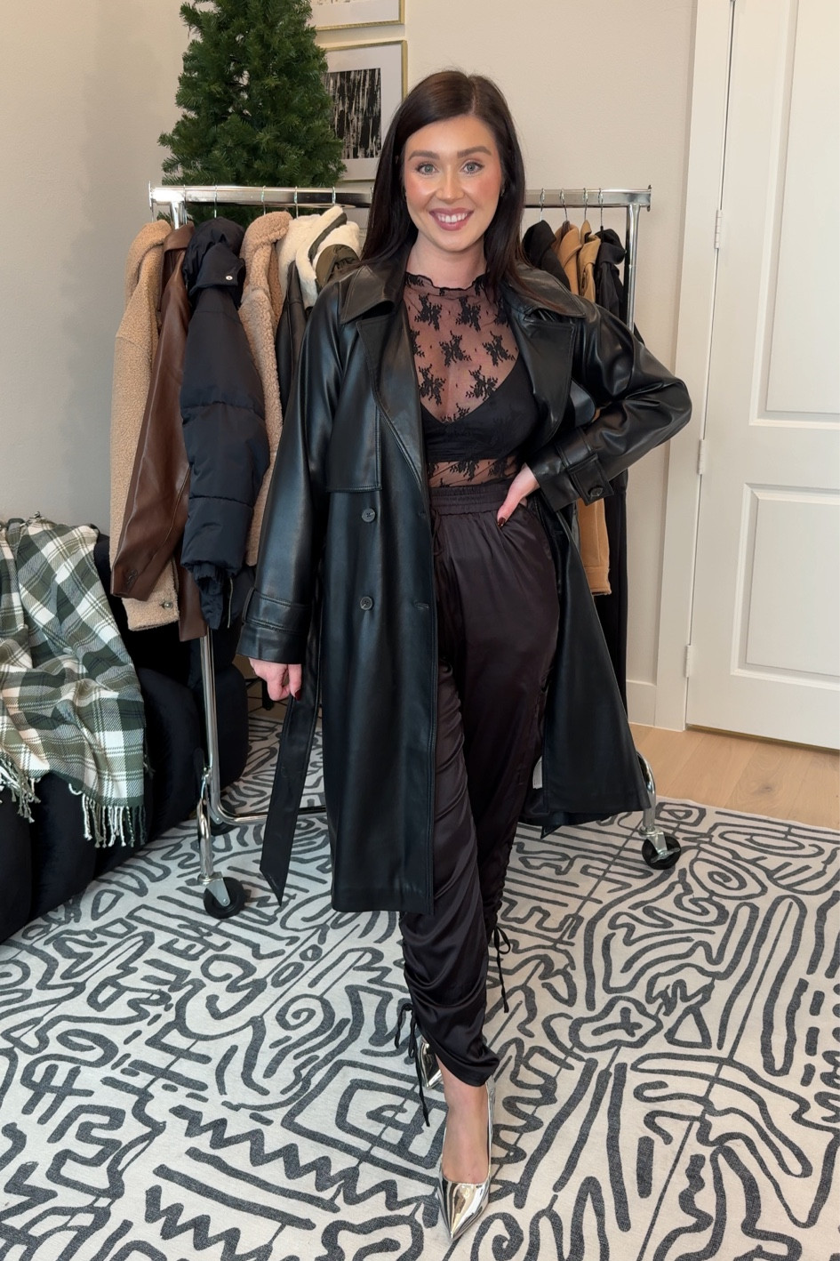 Loveee this coat for so many reasons, but it’s perfect to pair with a “going out” or “date night” outfit. All product sizing linked on the products. Abercrombie coats are 25% off and 15% off almost everything else. 

#LTKstyletip #LTKsalealert #LTKHoliday