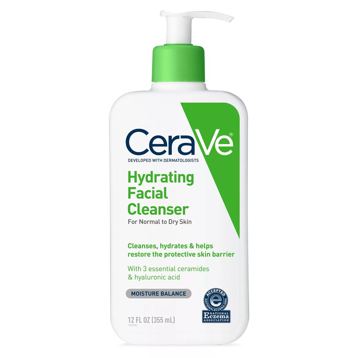 CeraVe Hydrating Face Wash with Hyaluronic Acid and Glycerin for Normal to Dry Skin - 12 fl oz | Target