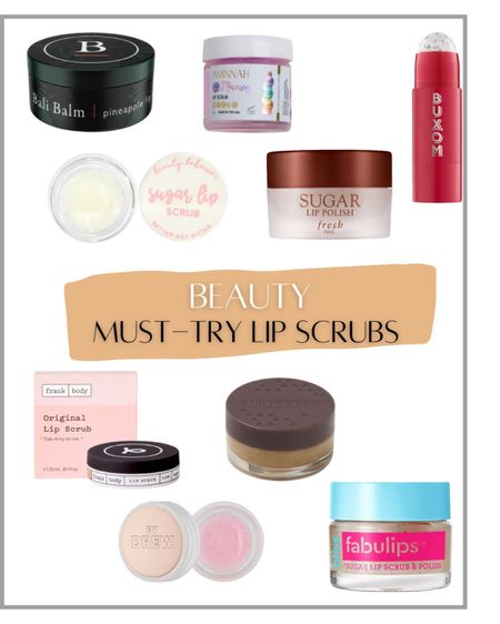 These lip scrubs are perfecting for keeping away those chapped winter lips! 

#LTKunder50 #LTKFind #LTKbeauty