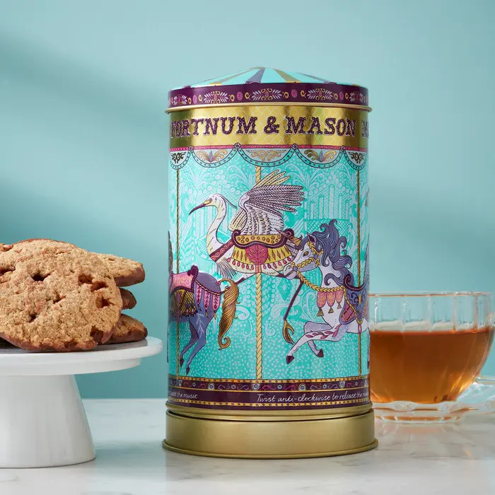 Fortnum & Mason Mini Merry Go Round Musical Biscuit Tin | Nordstrom | Nordstrom