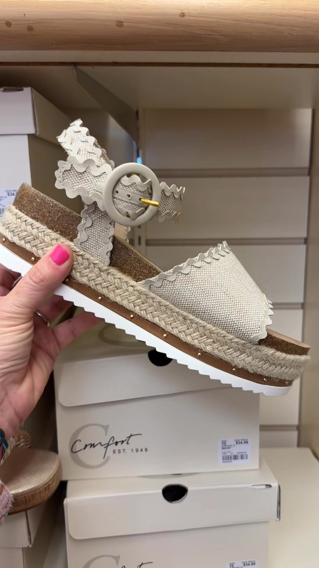 Canvas wedge sandals, spring shoe, spring sandal, Cato find, Cato fashion, western wear, western finds, cowgirl
Shoe, cowgirl find, country concert wear, rodeo style, 

#LTKFestival #LTKShoeCrush #LTKSeasonal