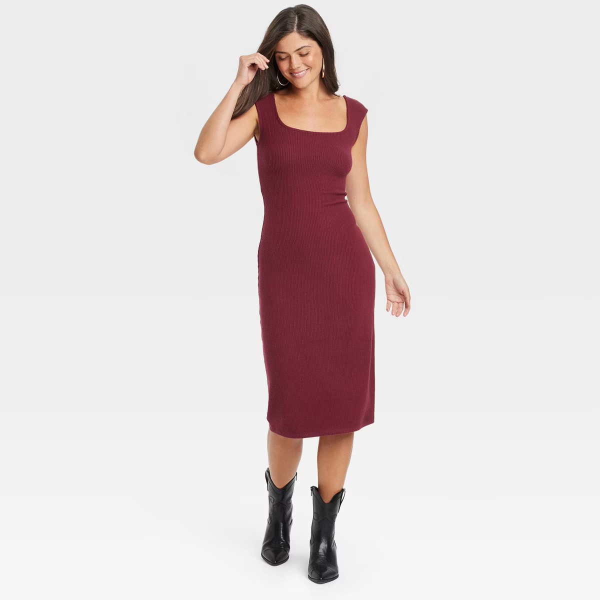 Women's Knit Midi Bodycon Dress - Universal Thread™ | Target