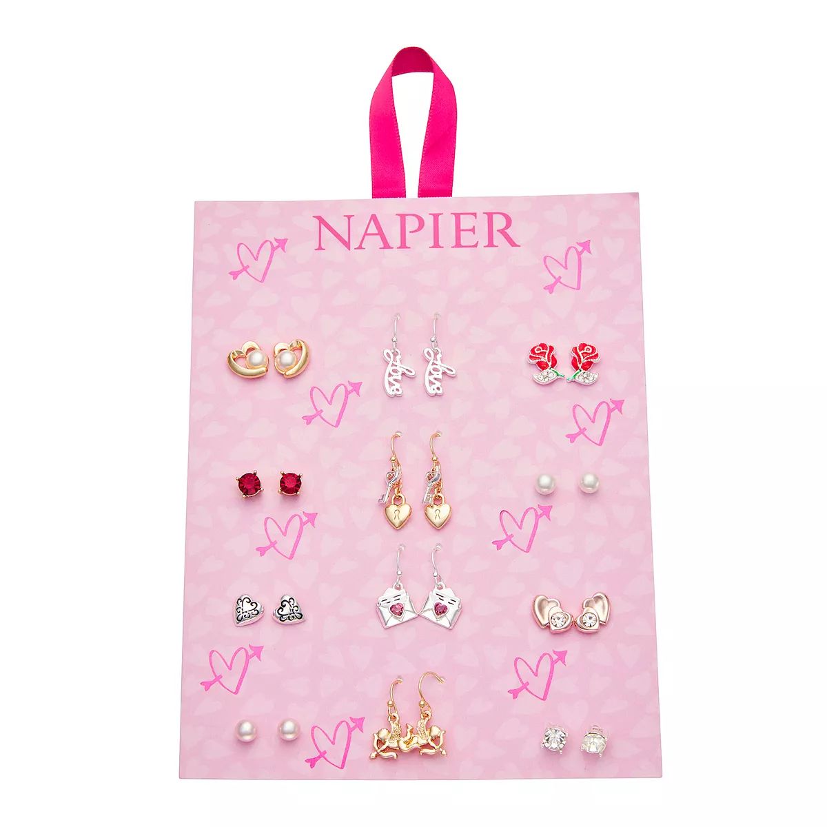 Napier 12 Days of Valentine Earring Set | Kohl's