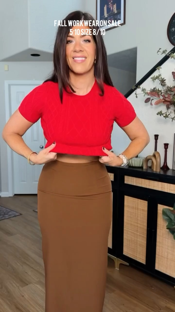 Fall workwear on sale from Express! Wearing a size medium in the sweater and a 10 in the skirt

Midsize, midsize fashion, fall fashion, fall workwear, trendy fall fashion, midsize workwear, express workwear, midsize express style 

 #LTKSaleAlert #LTKMidsize #LTKWorkwear