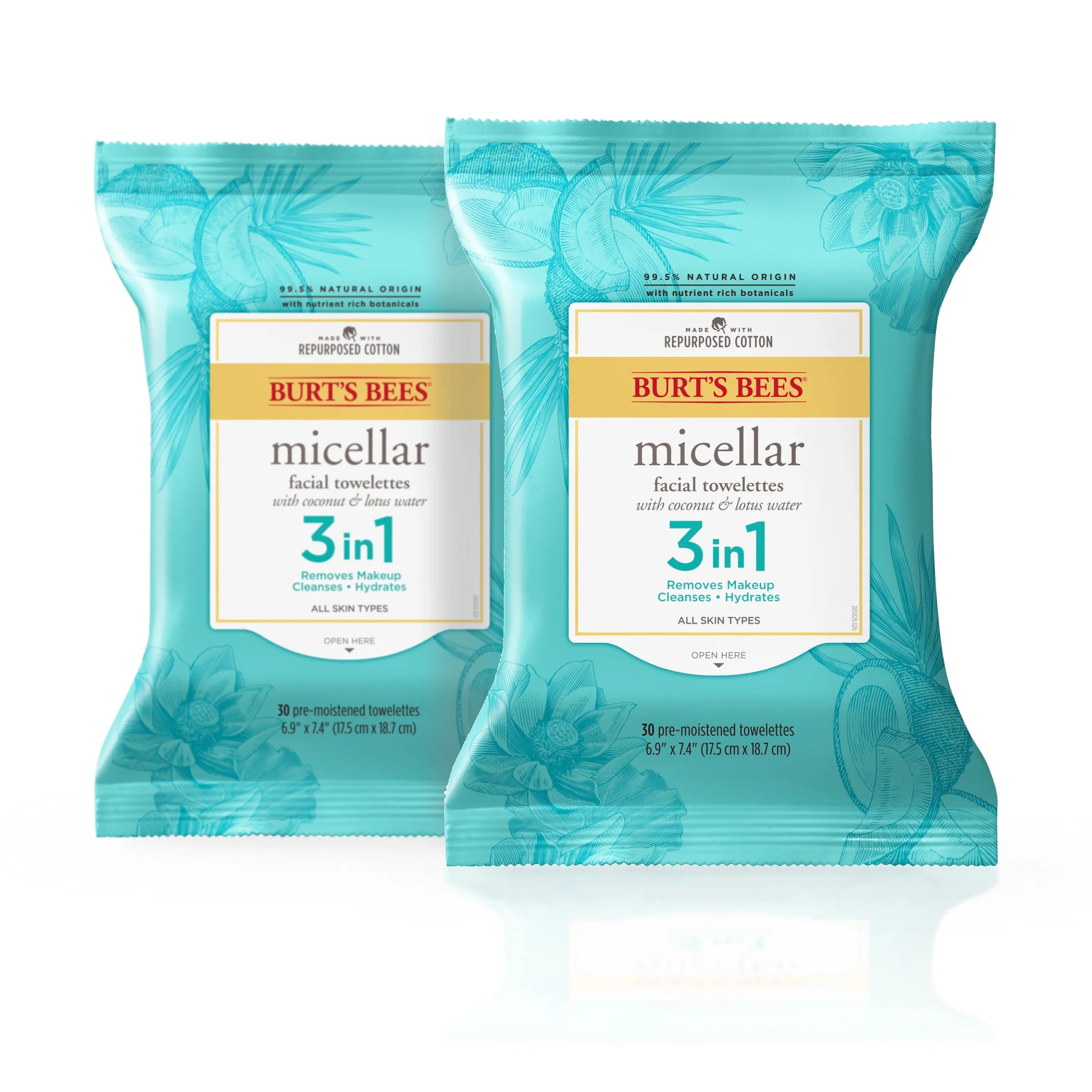 Buy One, Get One Free – Micellar Cleansing Towelettes Pack | Grove