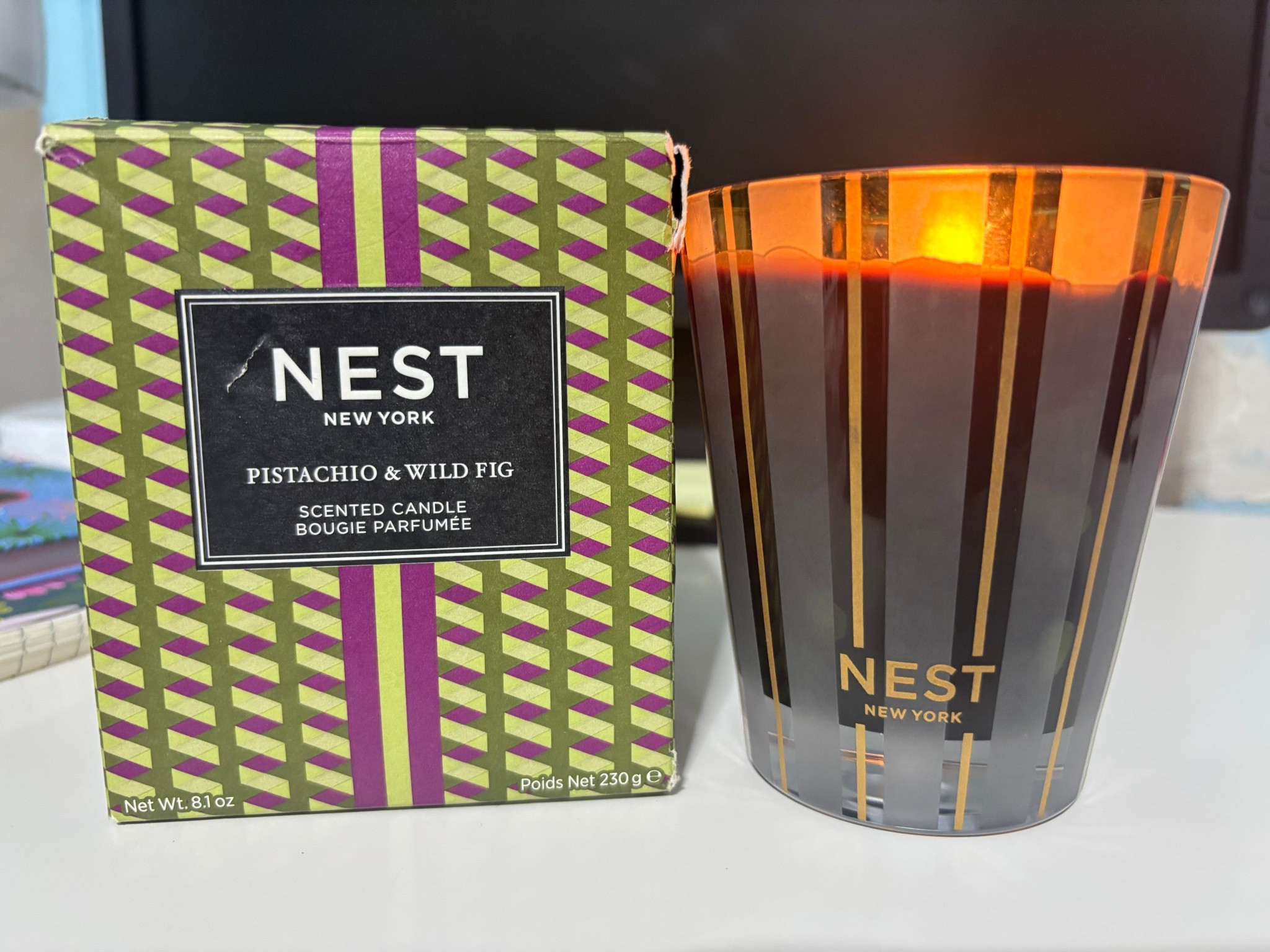 Give your space the luxury treatment. The Pistachio & Wild Fig candle from NEST New York smells like pure elegance. Treat yourself to the glow!

#LTKGiftGuide #LTKSeasonal #LTKHome