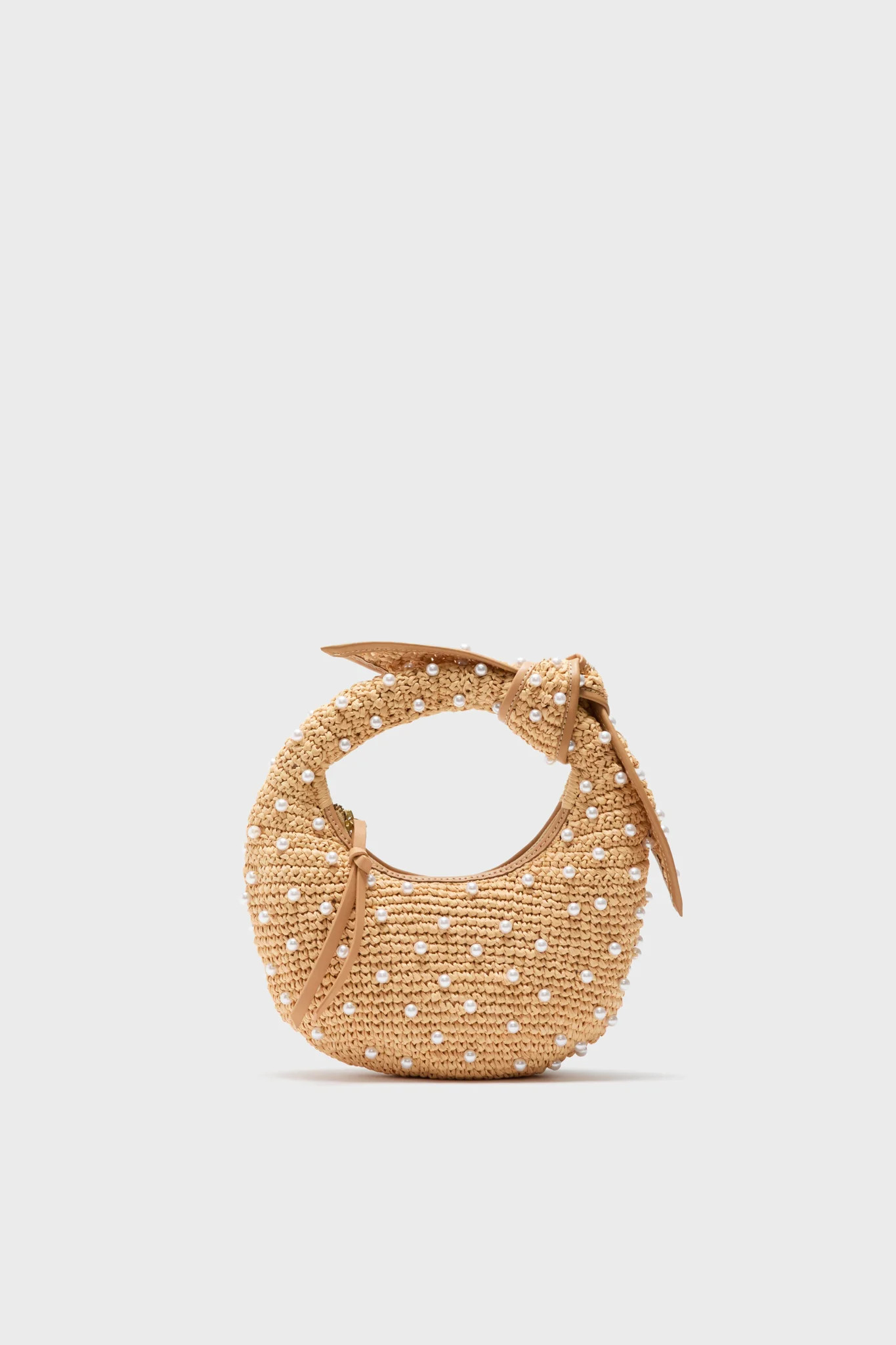 Natural Pearl Josie Knot Bag | Tuckernuck (US)
