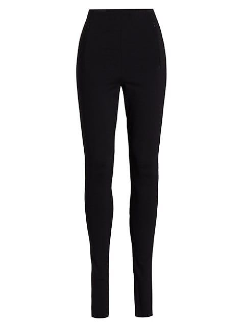 WARDROBE.NYC High-Waisted Side-Zip Leggings | Saks Fifth Avenue