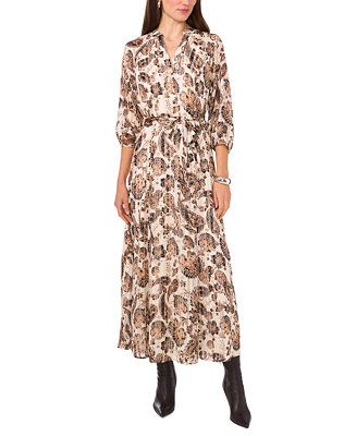 Women's Paisley-Print Maxi Dress | Macy's Canada