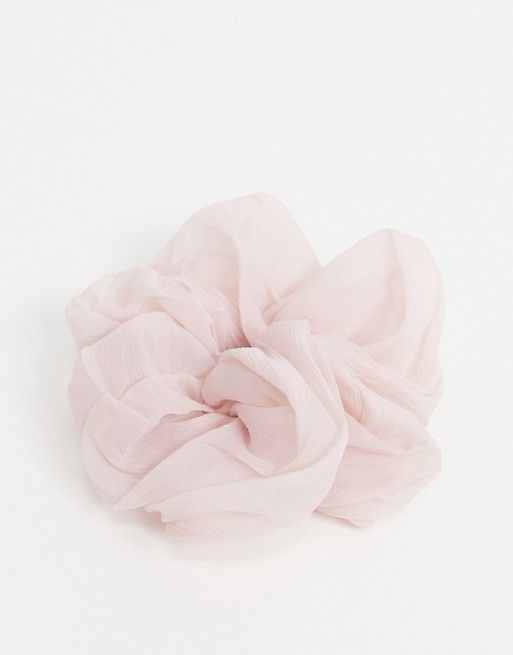 Kitsch Dinner Scrunchie - Blush | ASOS (Global)