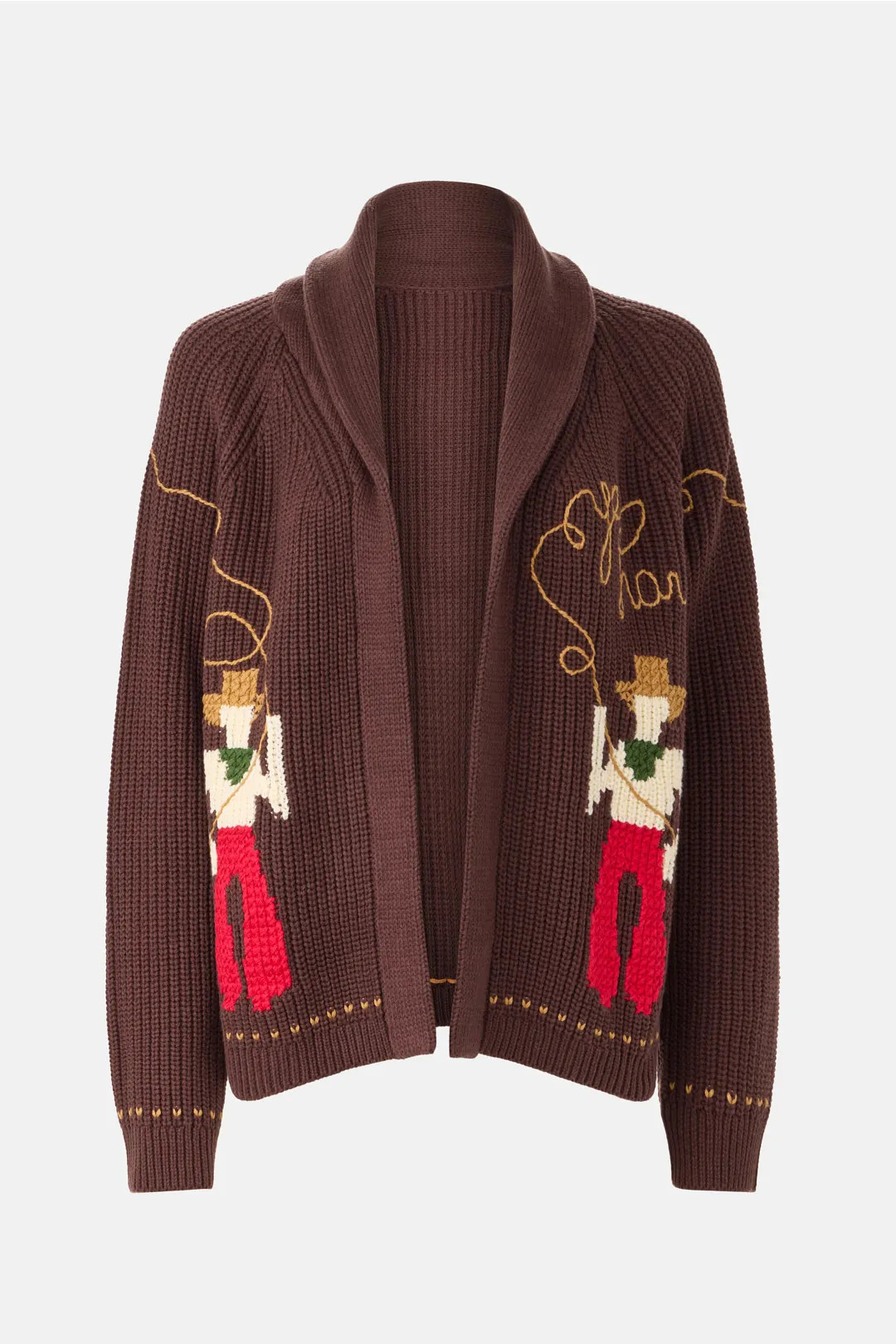 The Great. Lasso Lodge Cardigan | Rent the Runway