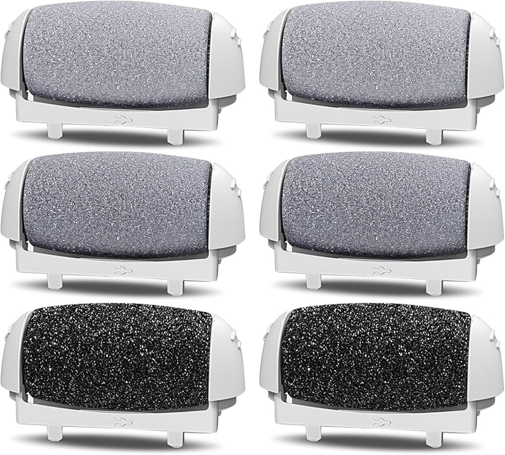 6 Pack Replacement Rollers Heads for Pritch 1138 A Electric Feet File Pedicure Tools, 2 Extra Coa... | Amazon (US)