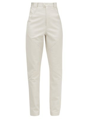 Pantalon taille haute en cuir Xenia | Matches (EU)