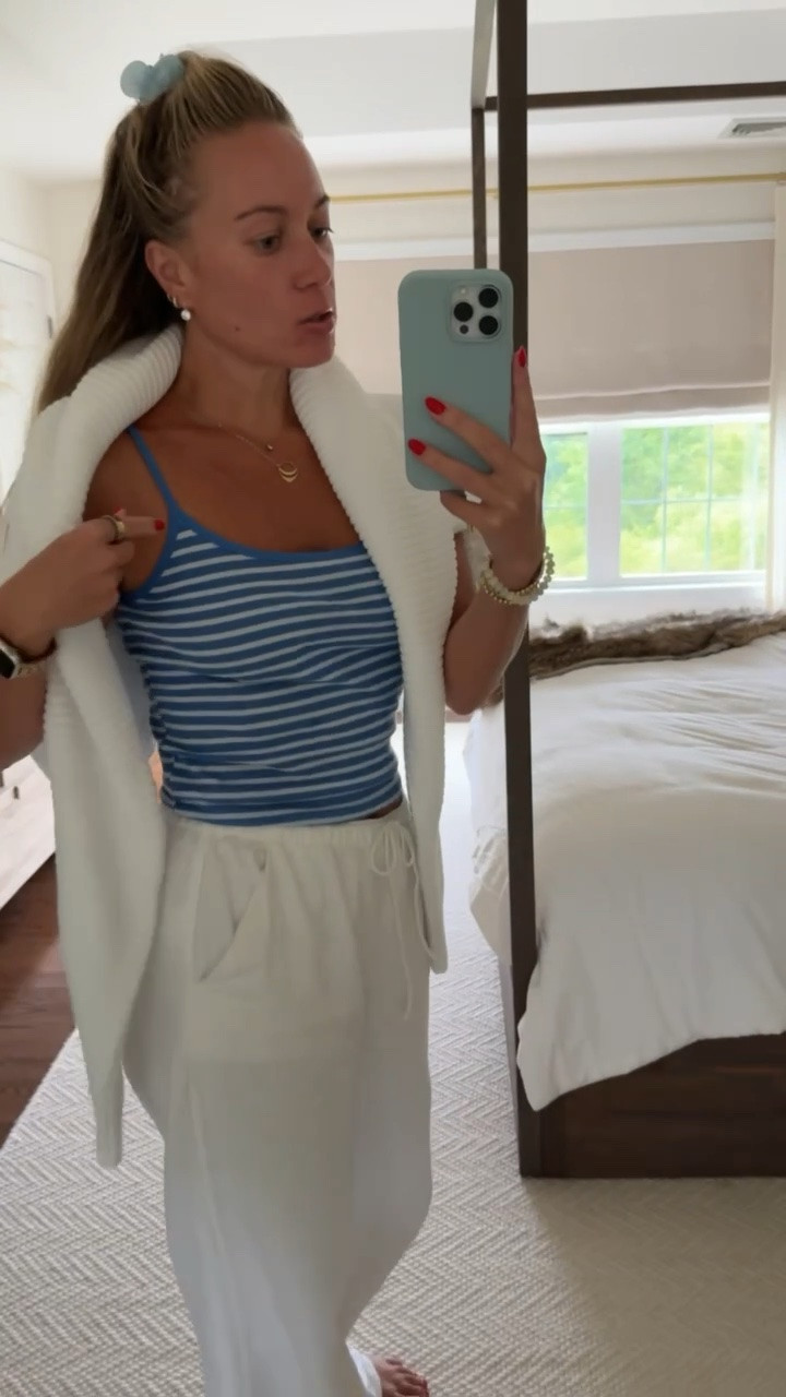 The perfect OOTD for a cooler Summer day with a @Walmart $5 tank!

#LTKootd #LTKSeasonal
