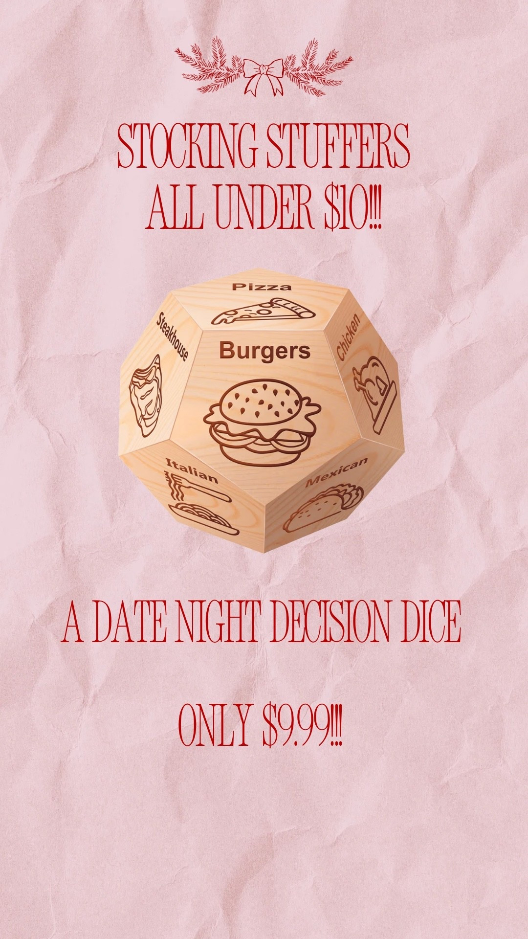 If you struggle like we do to pick what y you want for dinner - you need this dice!!! 

#LTKGiftGuide #LTKHoliday #LTKU