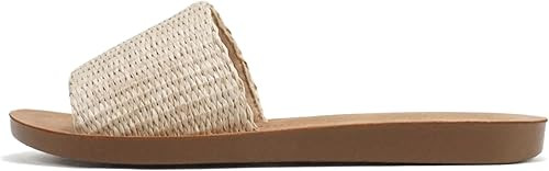 Soda Shoes Efron-S Women Flip Flops Basic Plain Slippers Slip On Sandals Slides Casual Peep Toe B... | Amazon (US)