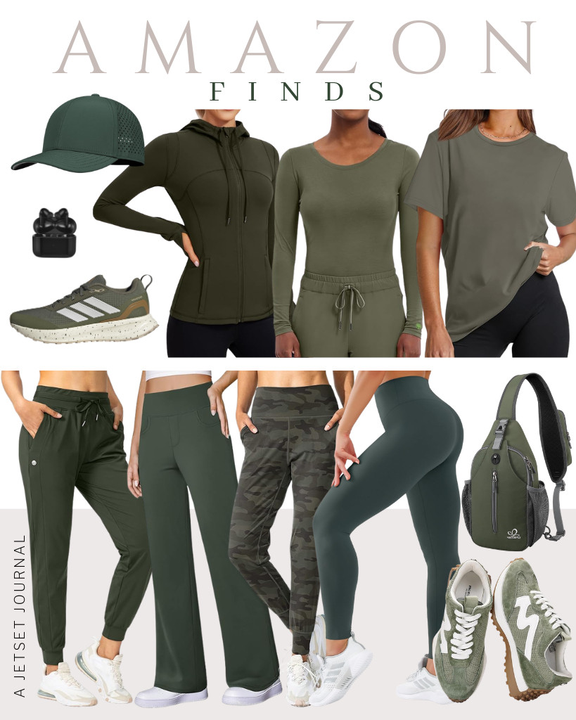 Check out these great athleisure finds on Amazon! If you’re looking for yoga pants that provide tummy control, I recommend G Gradual. I love pairing them with hooded athletic jackets and Adidas running shoes. When I go jogging, I prefer to wear a baseball cap and use Bluetooth headphones to set the mood. 

 #LTKSeasonal #LTKSaleAlert #LTKTravel