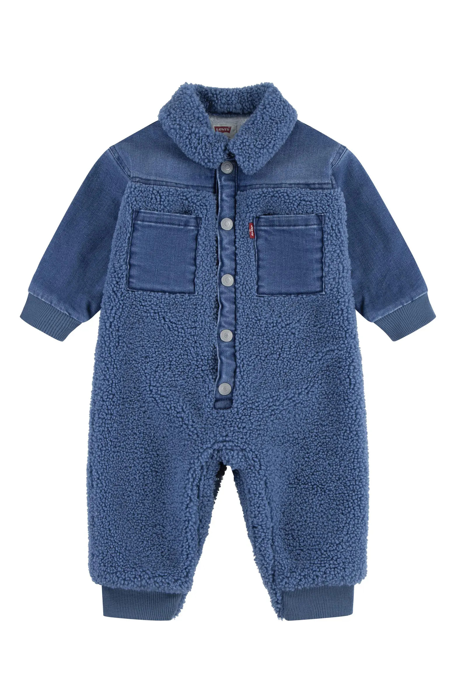 Levi's® Denim & Fleece Romper | Nordstrom | Nordstrom