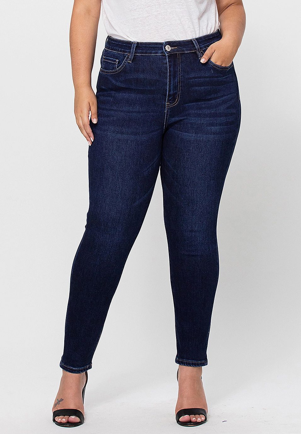 Plus Size VERVET™ Skinny High Rise Jean | Maurices