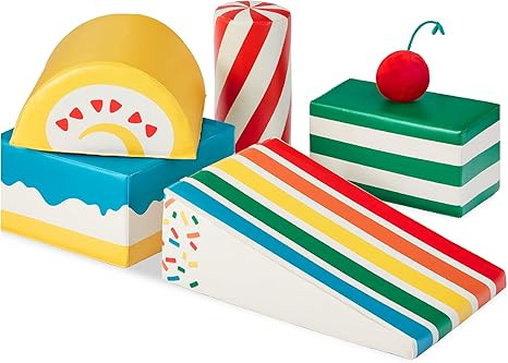 Best Choice Products 5-Piece Kids Climb & Crawl Soft Foam Block Activity Play Structures for Chil... | Amazon (US)