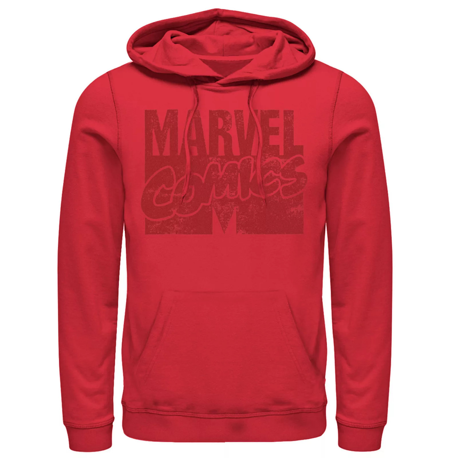 Men's Marvel Comics M Logo Hoodie, Size: XXL, Red | Kohl's