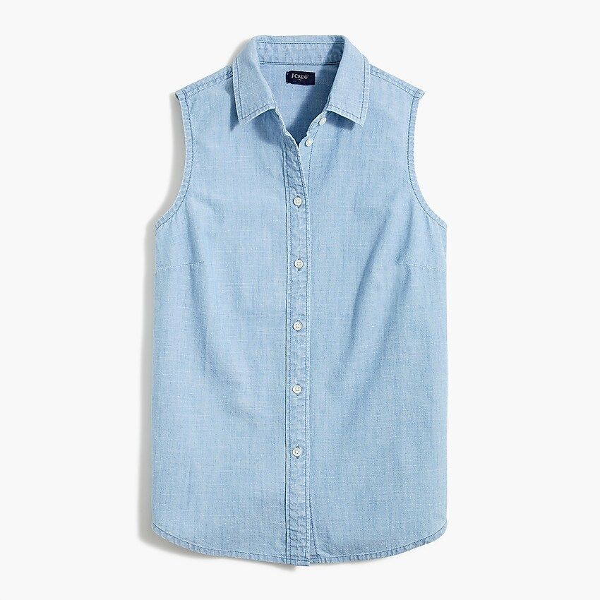 Chambray button-up shirt in signature fit | J.Crew Factory