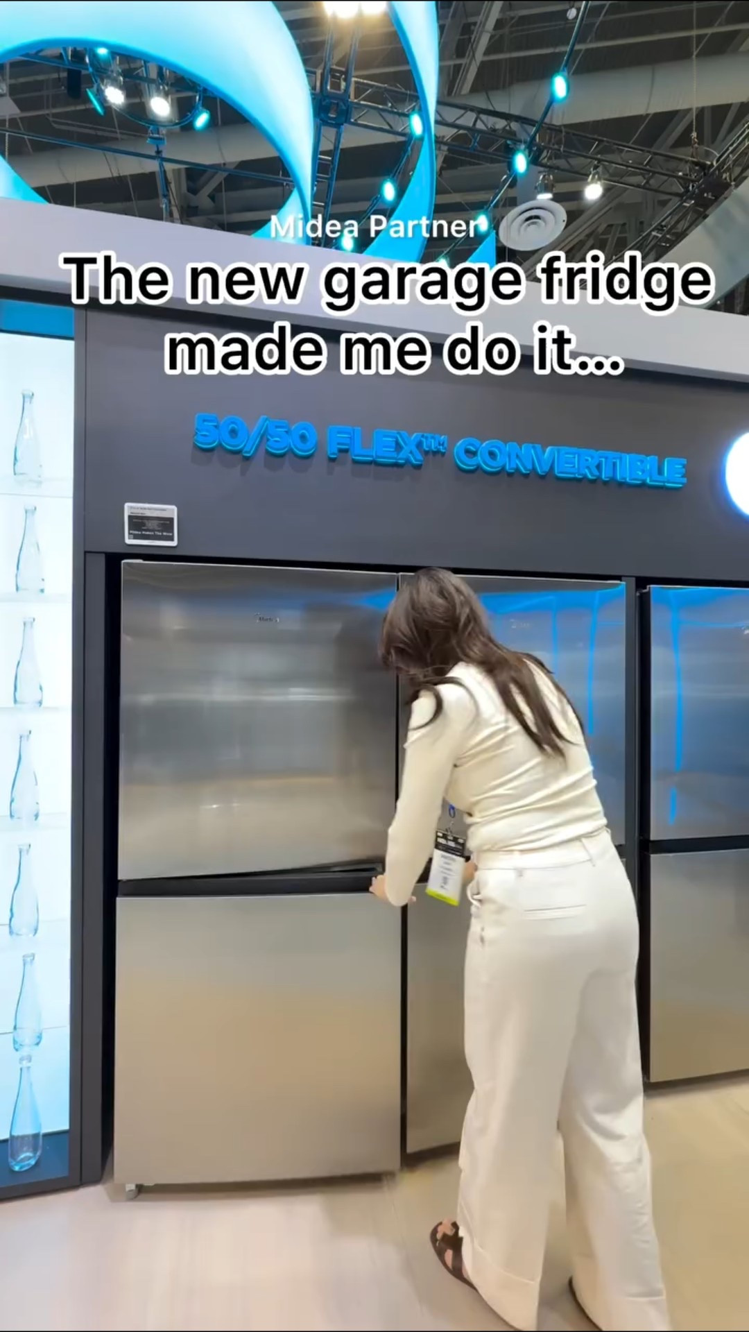 Our old garage fridge had to go! #MideaPartner I could never keep everything properly cooled in the summer or prevent items from freezing in the winter. 

The new 50/50 Flex™ 3-Way Convertible Freezer from @Midea_US solves those problems and more! The wi-fi capability allows you to convert this fridge to an all freezer, all fridge or hybrid of both using the app. 

But my personal favorite? It’s kid friendly! The freezer option on the bottom allows them to grab all the summer popsicles within their reach! I’m not sure how long I can keep it fully stocked for, but I’m pretty sure I get the vote for best mom right now. 😊 

Comment below and I’ll send you the link to this new model so you can check it out yourself. I think you’ll be pleasantly surprised at the price tag! #mideamakesthewow #garagefridge #garagemakeover

#LTKHome #LTKSaleAlert #LTKFamily