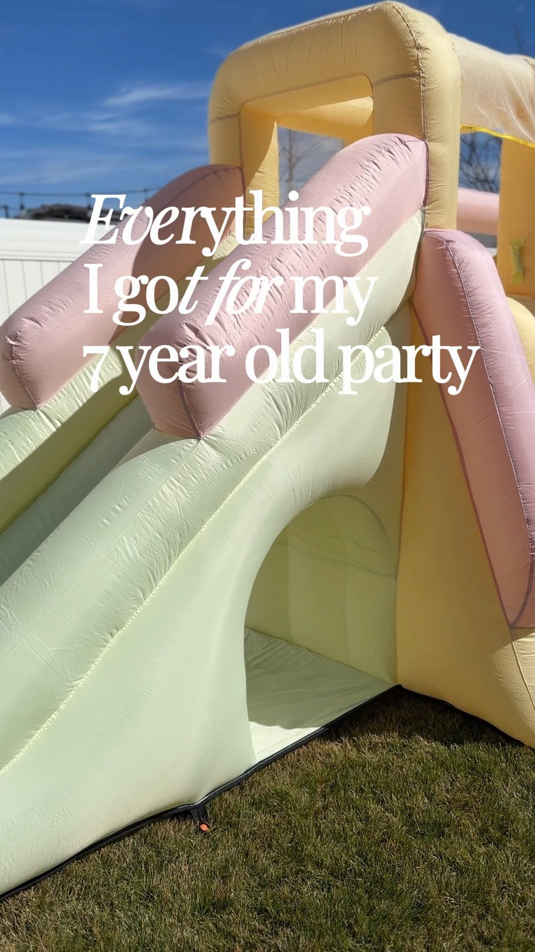 My 7 year old wanted a bluey party! Here is everything I got for the party 😜