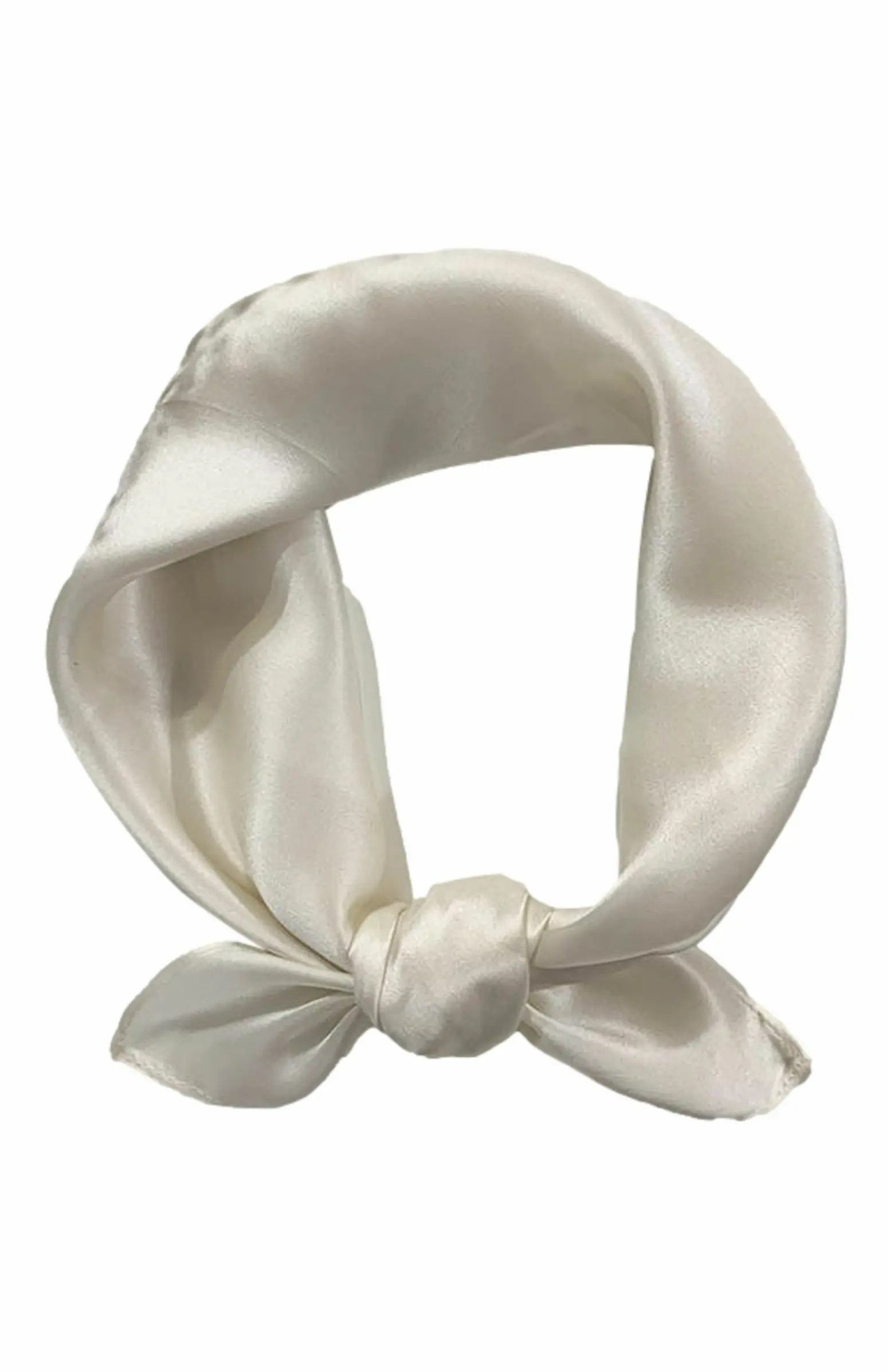 Pure Silk Solid Color Square Scarf | Nordstrom