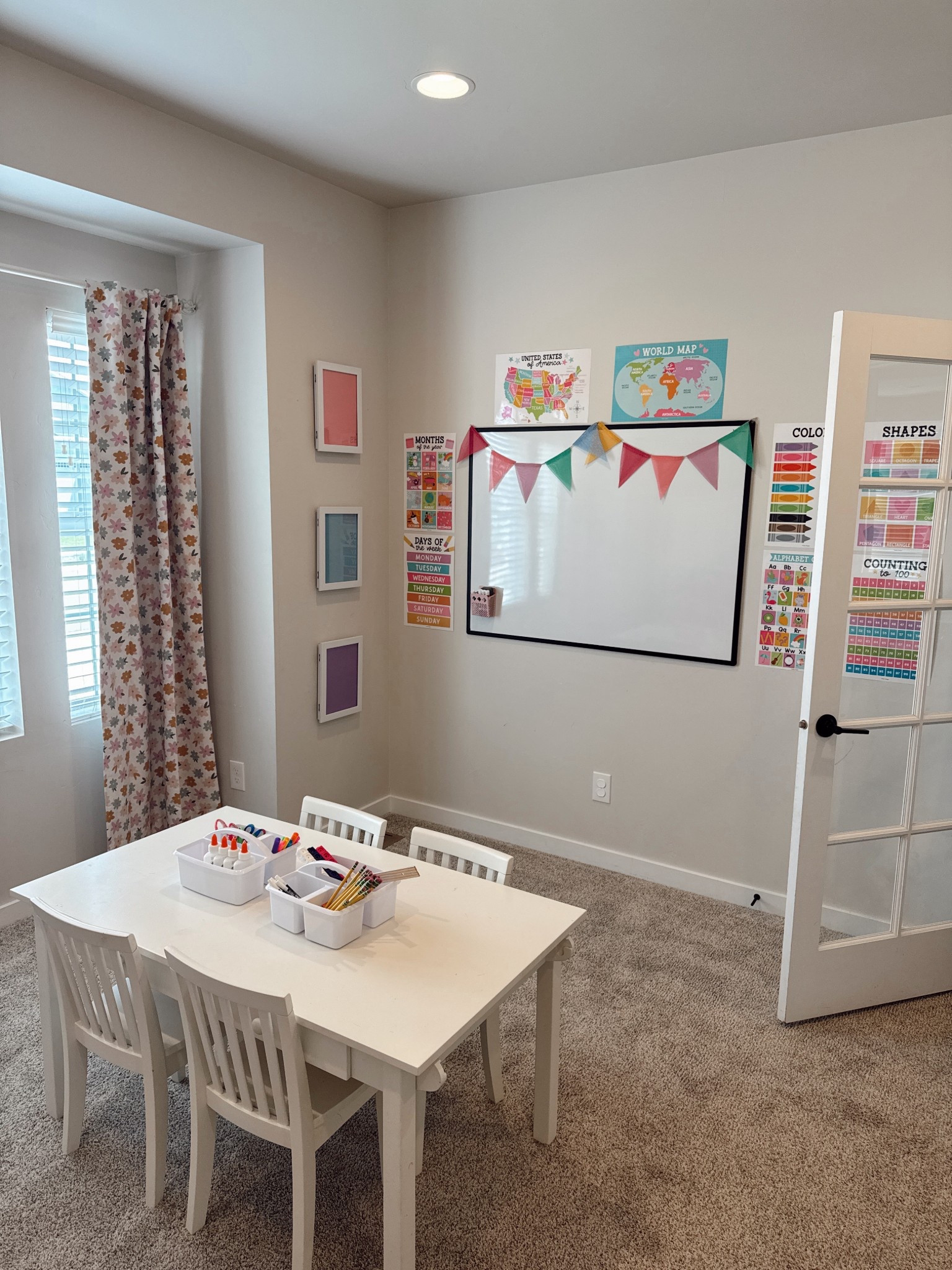 Homeschool room 🤩📚✂️✏️