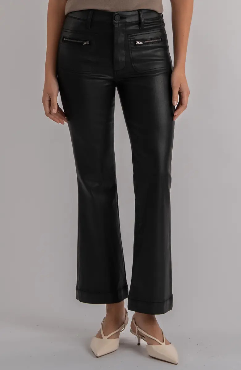 KUT from the Kloth Kelsey Crop Kick Flare Jeans | Nordstrom | Nordstrom