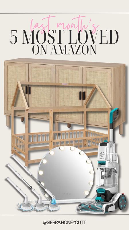 Last month’s most loved on Amazon!! These are all staples in our home 🤌🏼

Monthly favorites mom essentials prime makeup mirror carpet cleaner electric scrubber brush big boy Montessori wooden bed cabinet home

#LTKHome #LTKSeasonal #LTKFamily