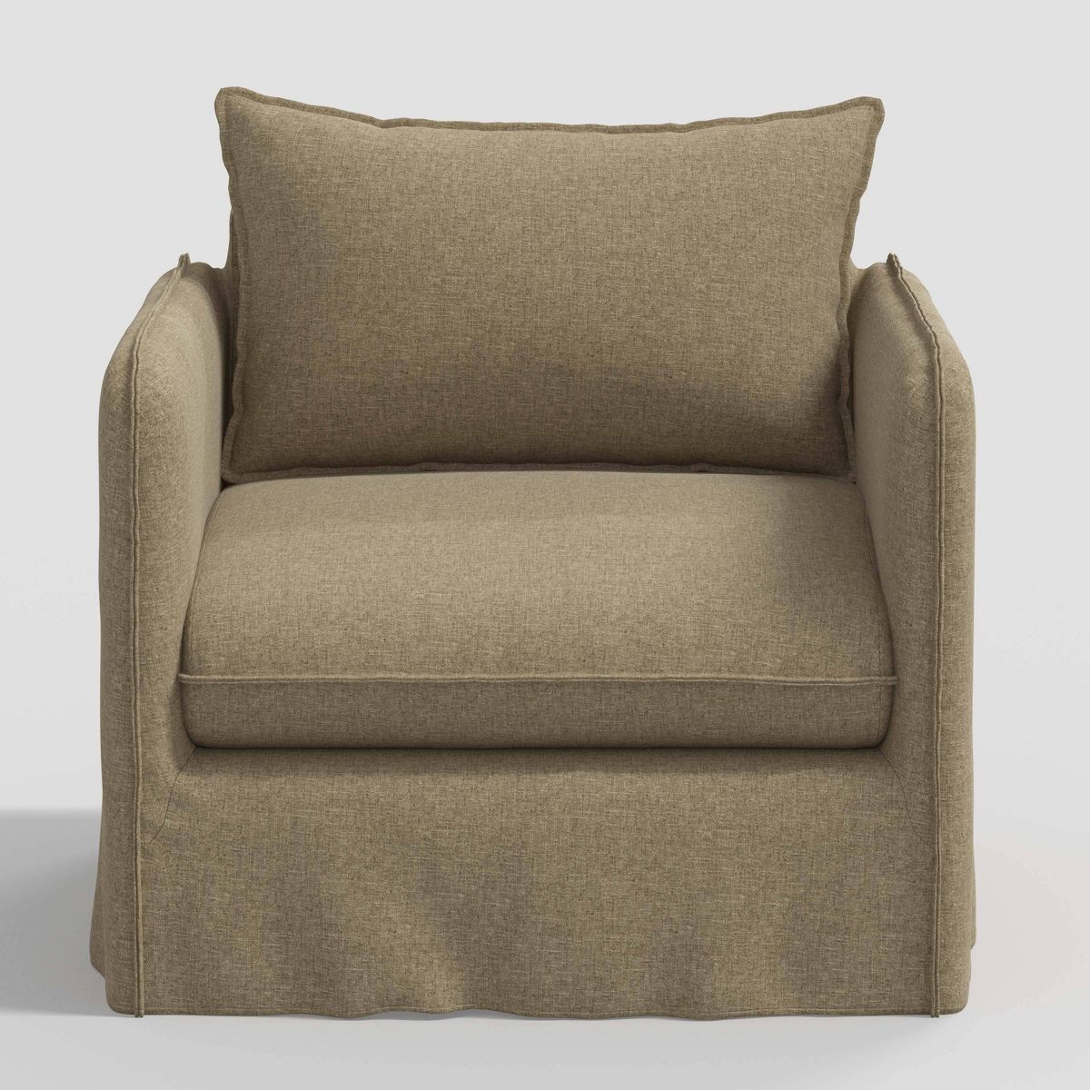 Berea Slouchy Lounge Chair with French Seams - Threshold™ | Target