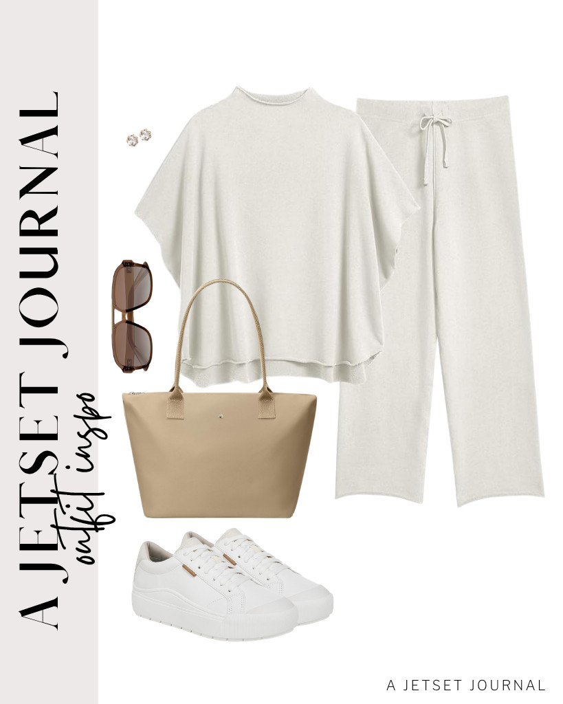 I definitely love SeeLuna’s white two-piece outfit that matches perfectly with Dr. Scholl’s Time Off sneakers. I saw this tote bag from KALIDI that fits this outfit. Style it with SOJOS retro aviator sunnies and stud earrings.


#LTKSeasonal #LTKSaleAlert #LTKTravel 

 