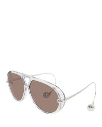 Bottega Veneta Fashion Show Drop Earring Geometrical Sunglasses, 63mm  | Bloomingdale's Jewelry &... | Bloomingdale's (US)