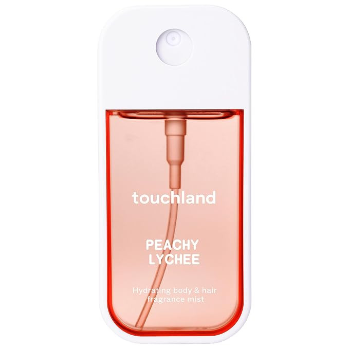 Touchland Body & Hair Fragrance Mist, 2 FL OZ - Peachy Lychee | TSA ready spray. Fruity floral sc... | Amazon (US)