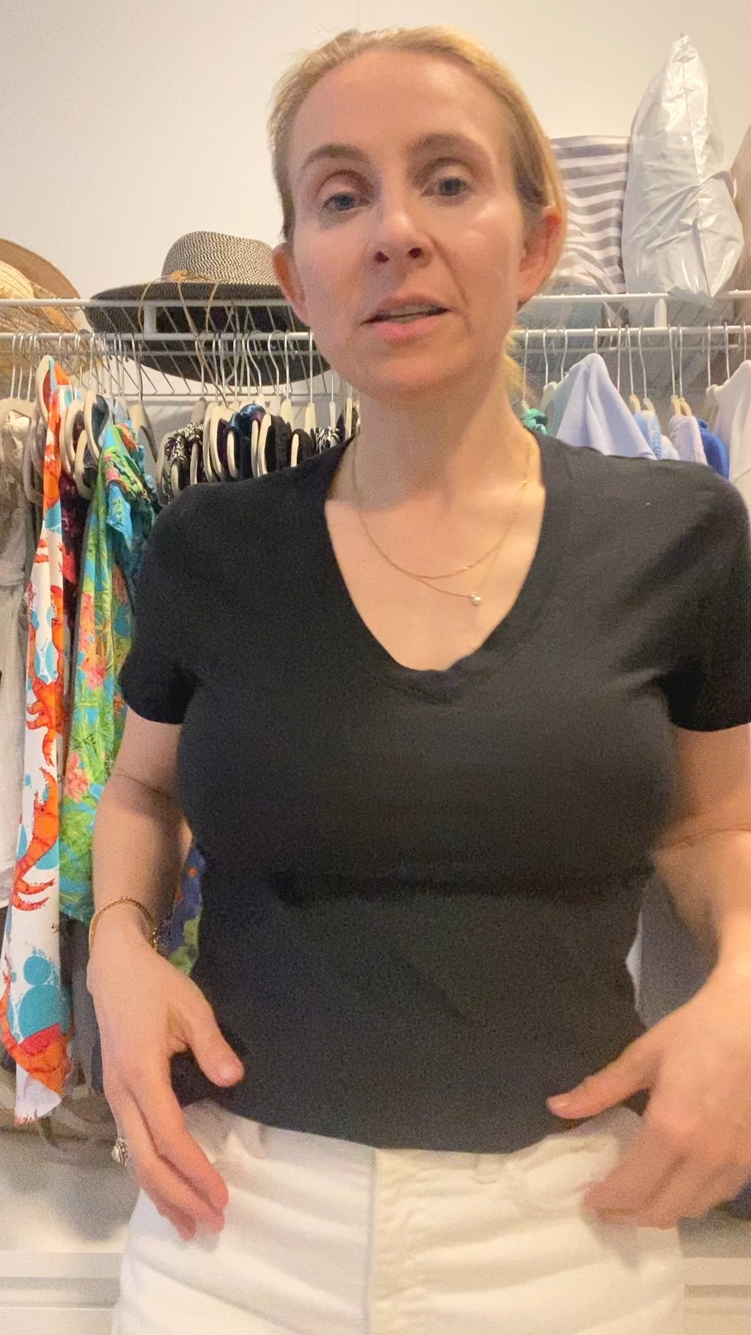 V neck shirt, v neck t shirt, plus size v neck, Target shirt, gold necklace, gold jewelry, pear and chain necklace, black shirt, weekend outfit, casual shirt 

#LTKFallSale #LTKFindsUnder50 #LTKU