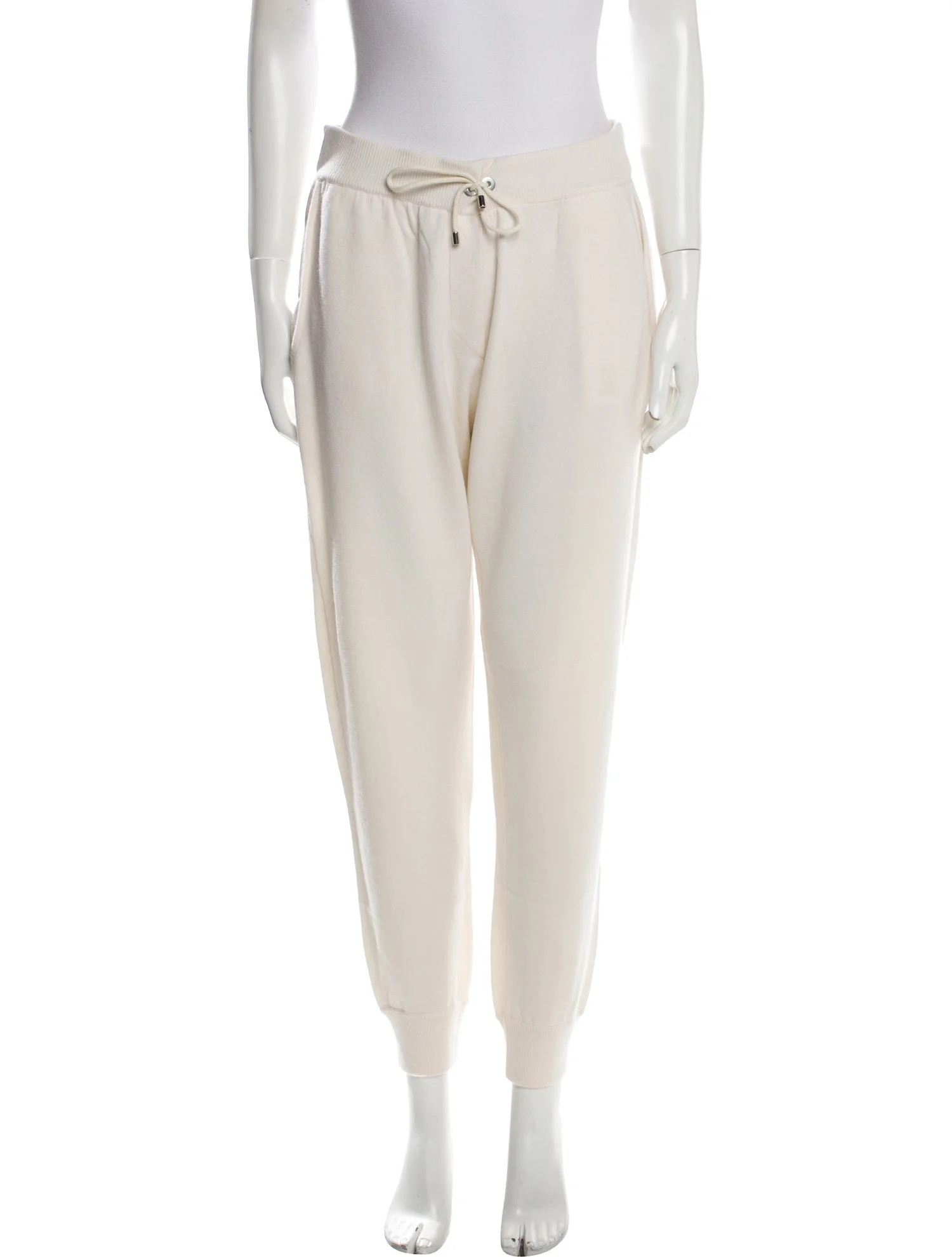 Virgin Wool Beaded Accents Sweatpants w/ Tags | The RealReal