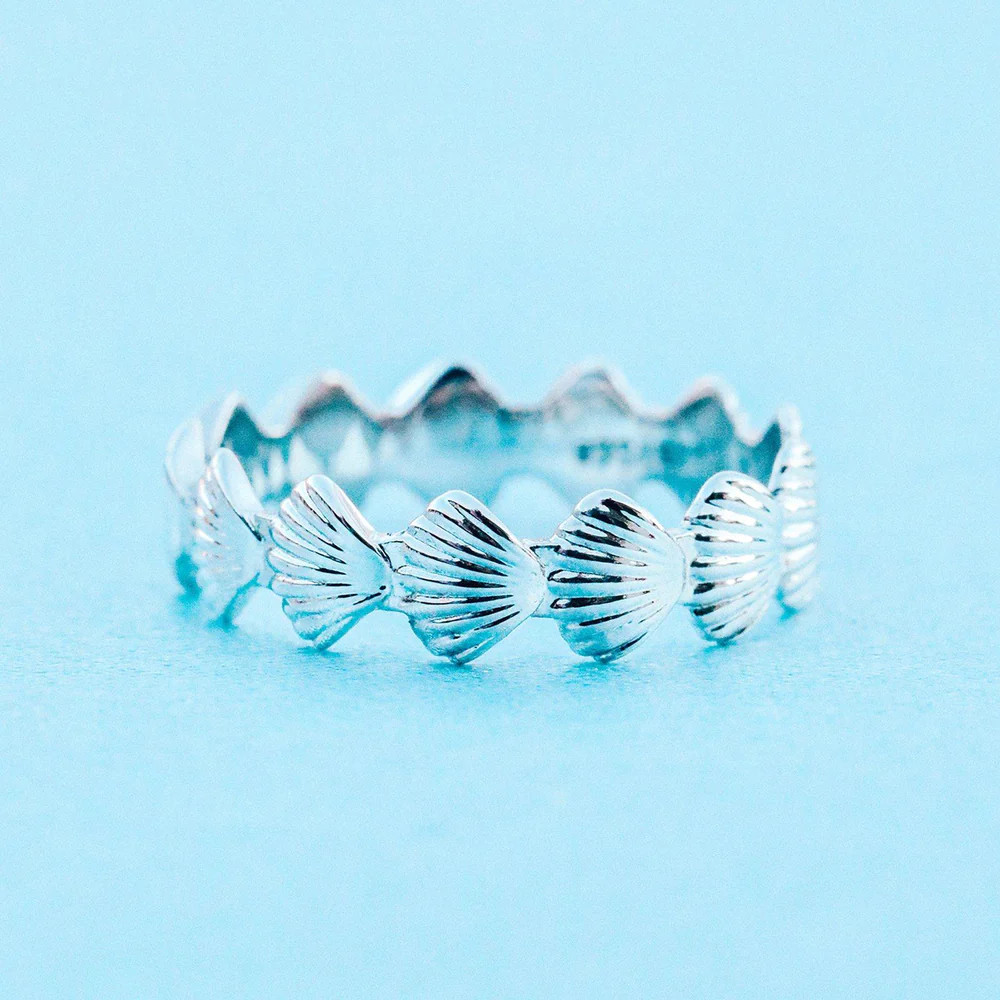 Clam Shell Band Ring | Pura Vida Bracelets