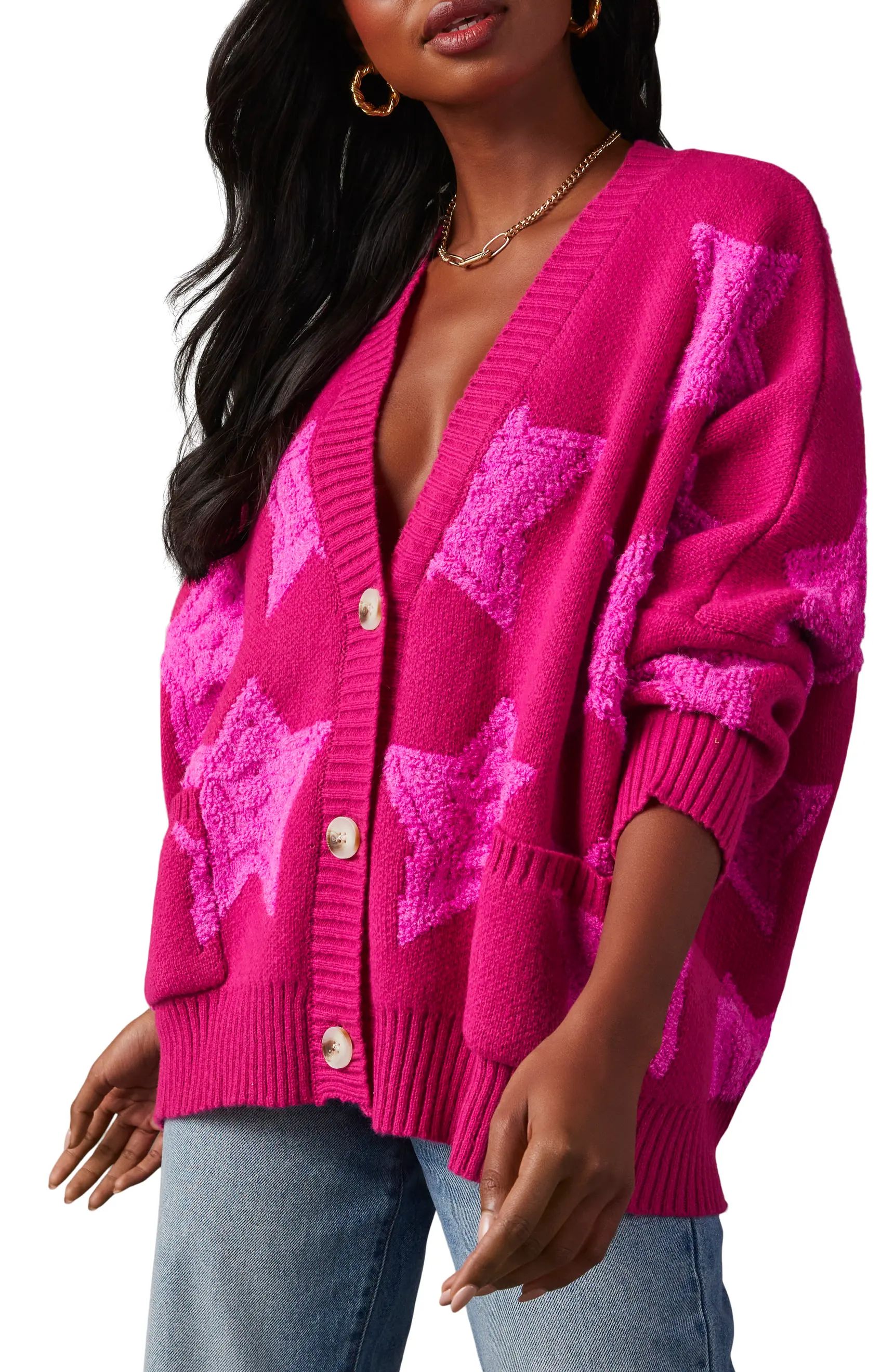 VICI Collection Chasing the Stars Oversize Cardigan | Nordstrom | Nordstrom